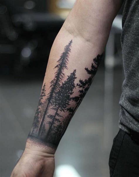 tatuaggio foresta braccio|Tatuaggio braccio: 250 immagini e idee per uomo e donna